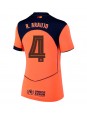 Billige Barcelona Ronald Araujo #4 Tredjedrakt Dame 2025-26 Kortermet